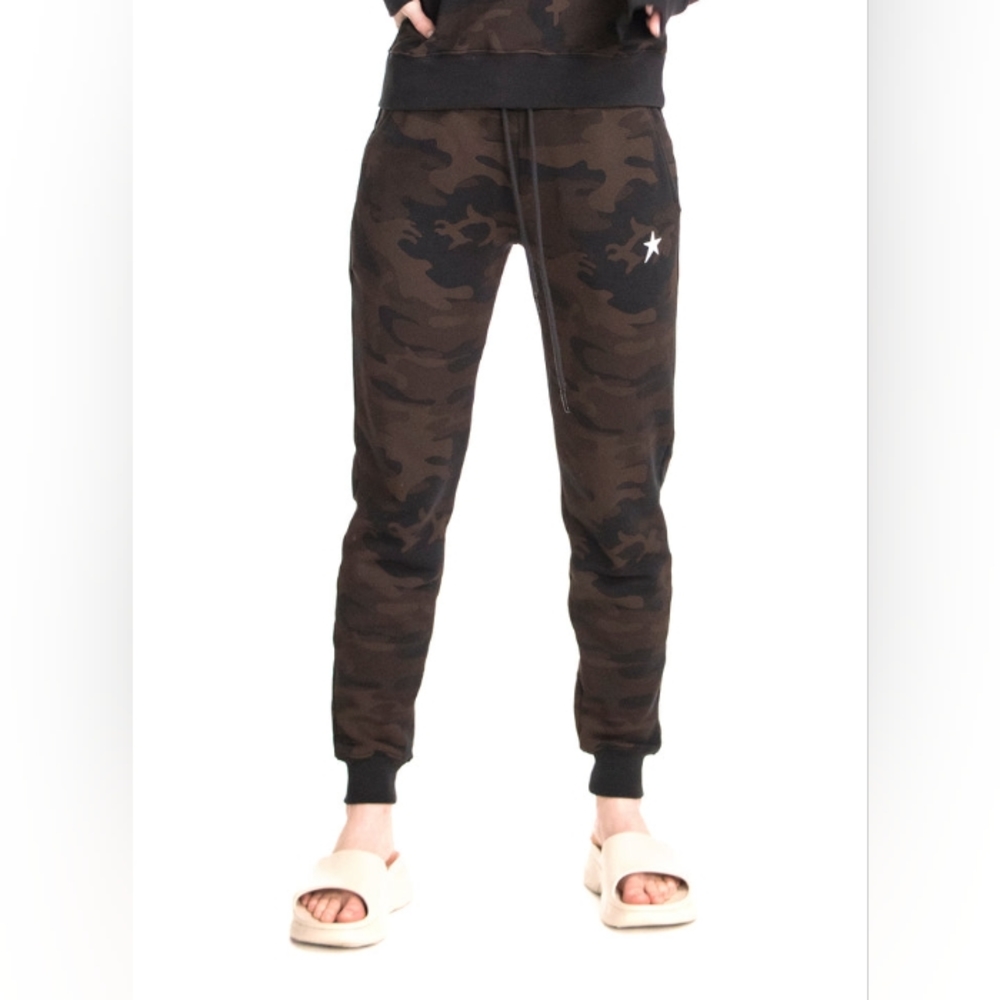 CHRLDR, star logo- flat pocket sweatpants